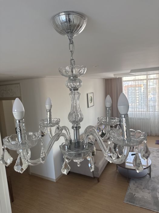 Люстра и бра б/у , корея