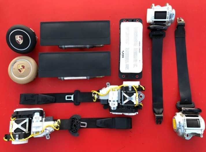 Porsche Macan kit airbag volan - plansa de bord mai multe culori