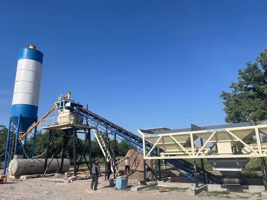 Бетон завод 35 m3\ч 50 м3\ч 65 м3\ч 120 м3\ 180 m3 соатига
