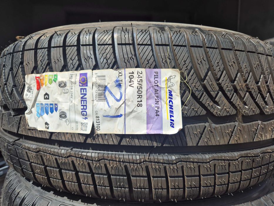 4 Anvelope M+S IARNA - 245/50/18 - Michelin Pilot Alpin PA4 - NOU - DOT 2021 !