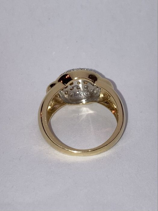 Inel aur 18kt.cu diamante 0.55ct