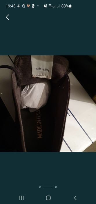 Ghete piele naturala întoarsă barbati