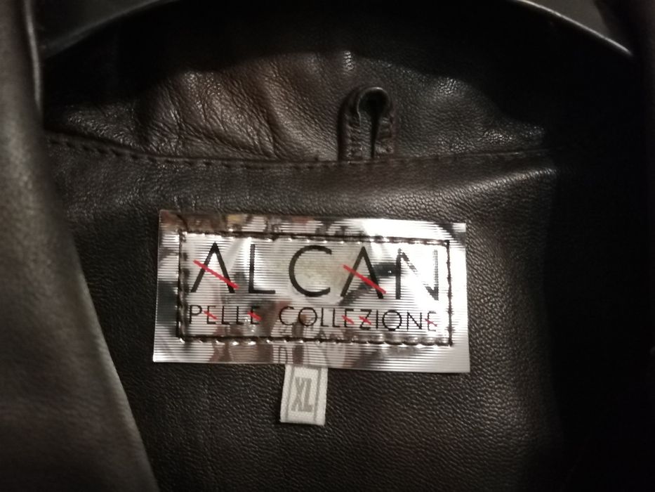Vând geaca de piele ALCAN, bărbați, XL