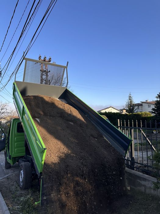 Пресята черна пръст, доставка на чернозем