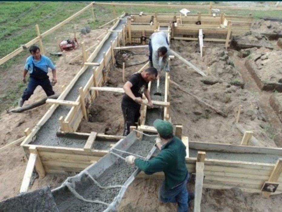 Фундамент бетон куямыз