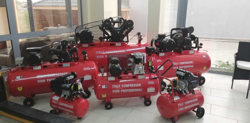 Бутална маслена Компресорна Глава от 100 до 500 литра от 8 до 15 бара