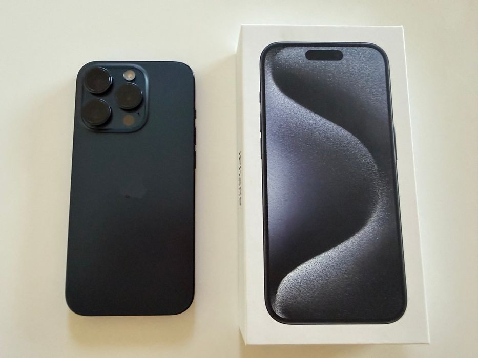 Iphone 15Pro Blue Titanium 128GB Идеал