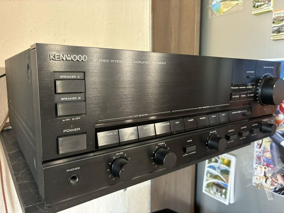 Тонколони Infinity Kappa 7.2 и усилвател Kenwood KA-990EX
