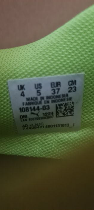 Adidasi NOI Puma ghete fotbal sintetic 37
