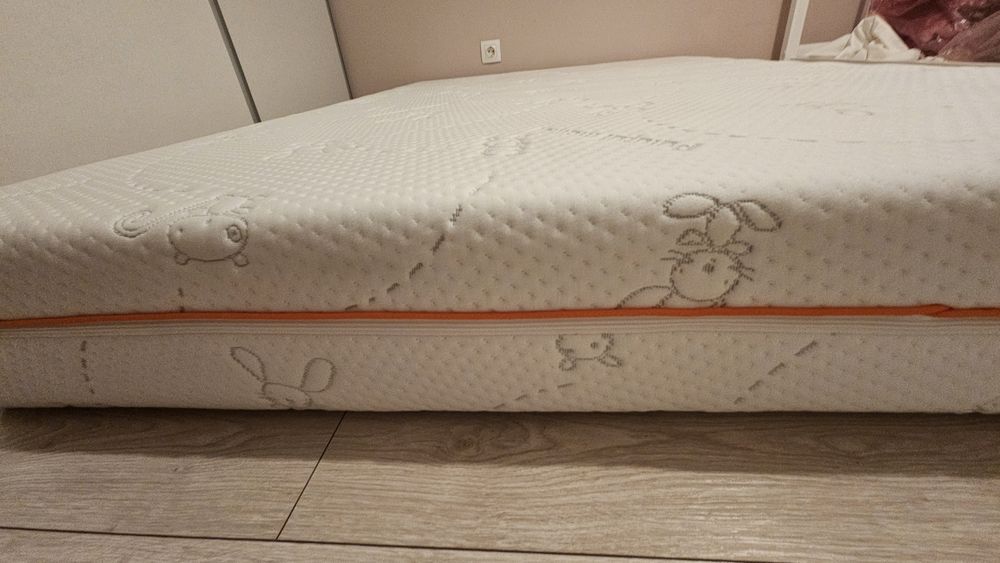 Saltea Ortopedică Organic Cocos, Husă Hipoalergenică Tencell