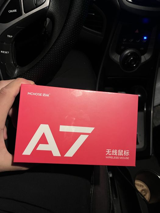 Мышь MCHOSE A7 Pro розовый