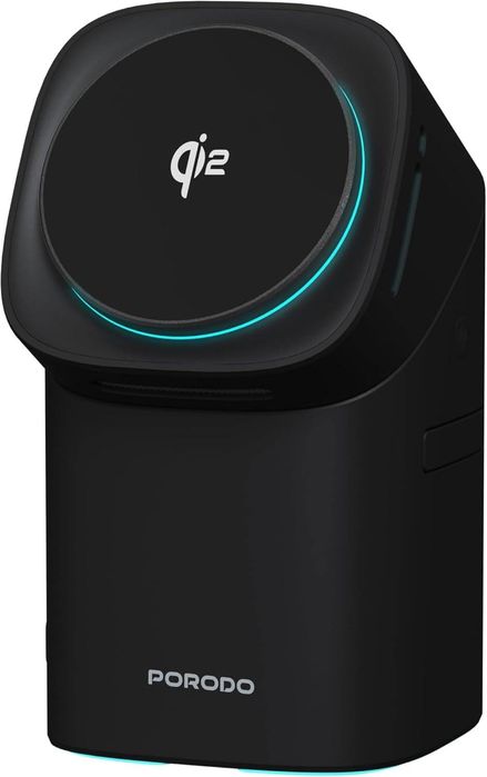 Беспроводная зарядная станция Porodo 3‑in‑1 Wireless Charger
