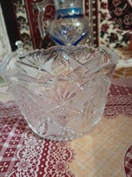 Салатник хрустальный. Конечная ХБК