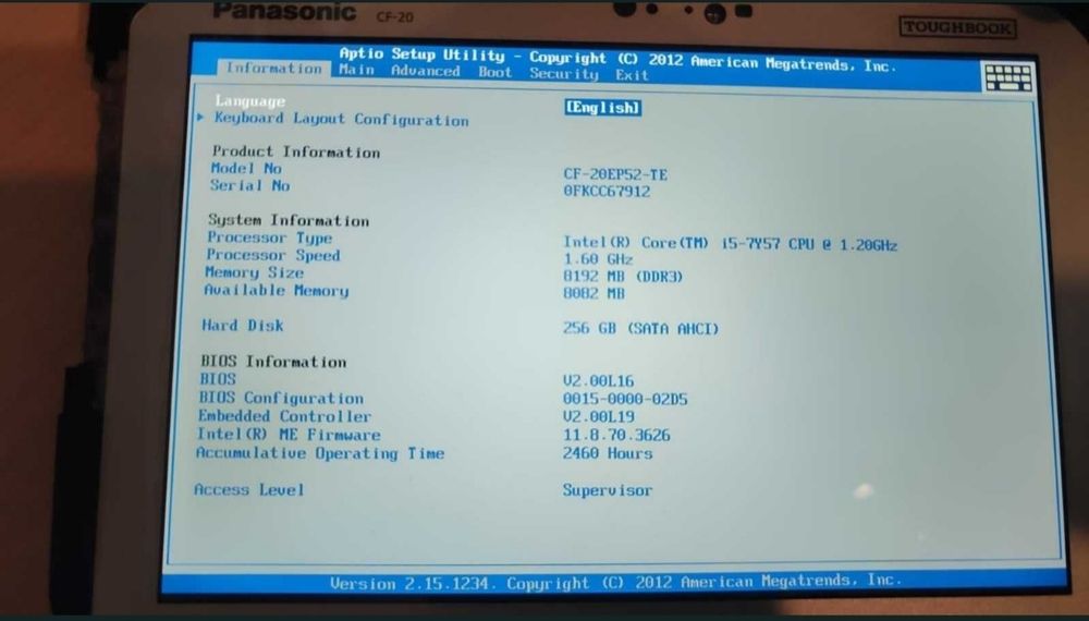 Kit tester diagnoza auto turisme+camioane si Tableta Panasonic 8/256GB