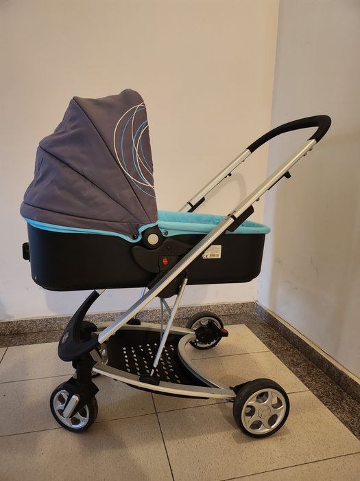 Детска количка Cangaro бебешка количка с два коша супер запазен