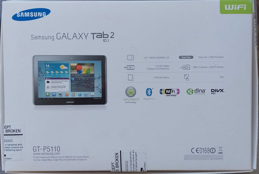 Tabletă Samsung Galaxy Tab 2, de 10.1 inch, 16 GB, pentru piese