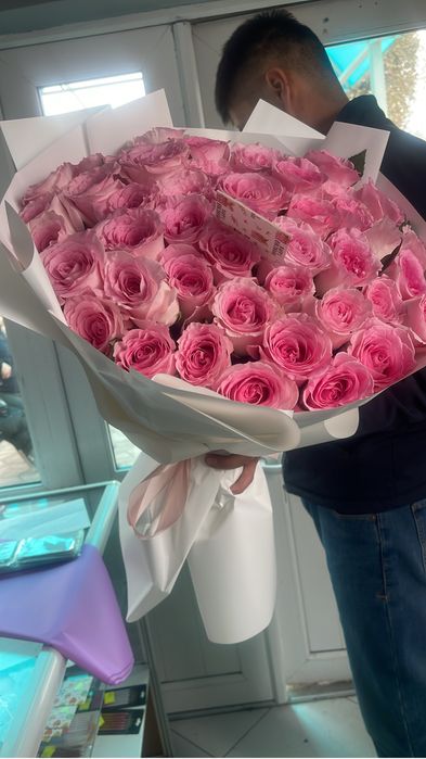 Букет цветы розы