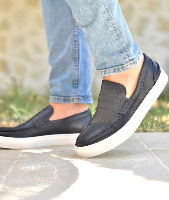 Pantofi sport casual loafers 42 de lux lucrati manual Pantofola D'Oro