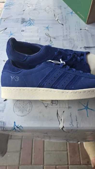 Adidas Y-3 Superstar – Albastru – Noi, cu etichetă nr 45/46