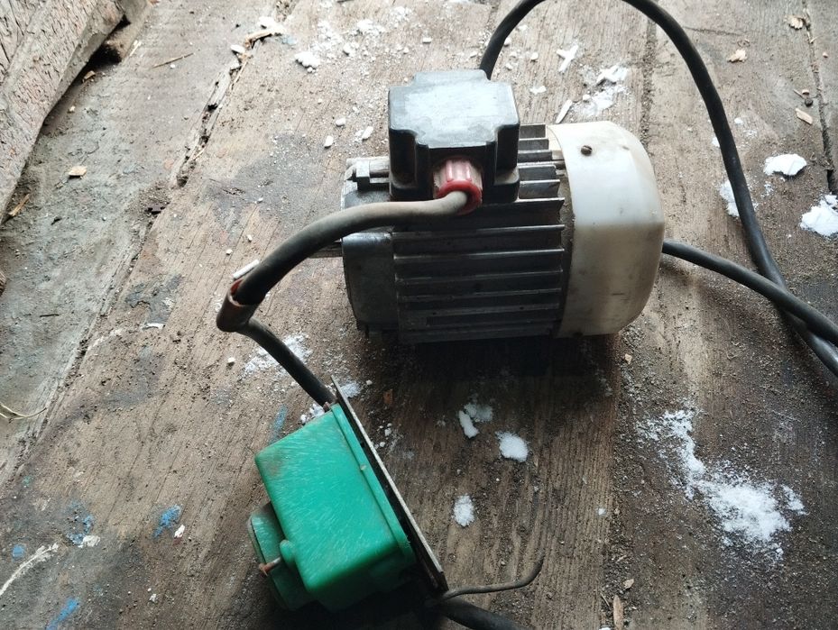 Наждак и электродвигатель для наждака б/у