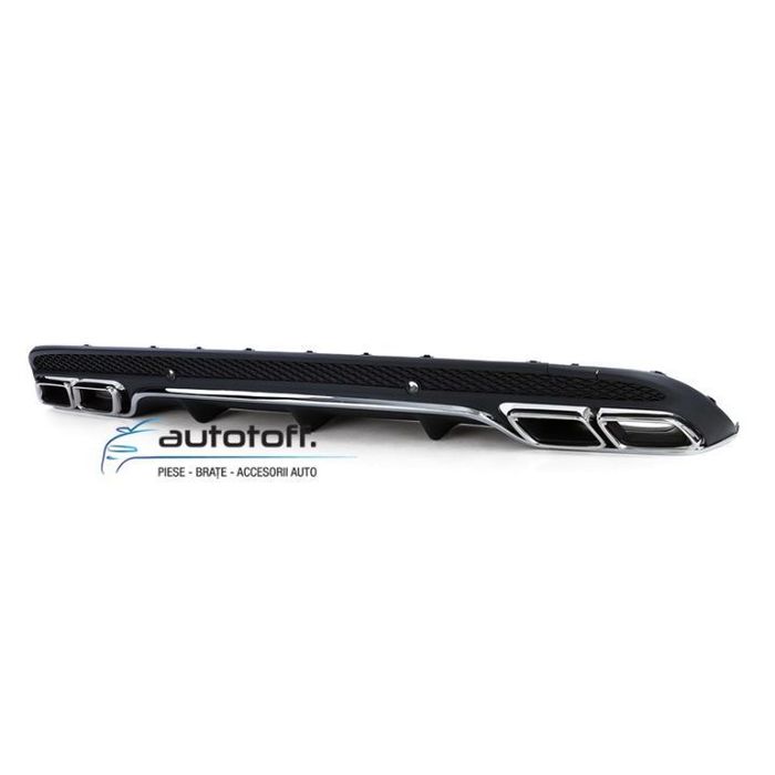 Difuzor bara spate Mercedes W205 C-Class (14-18) C63 Chrome Design