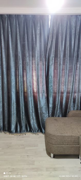 Продам угловой диван и дорогие шторы