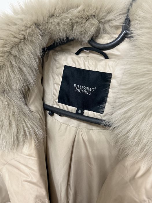 Пуховик стеганный М размер