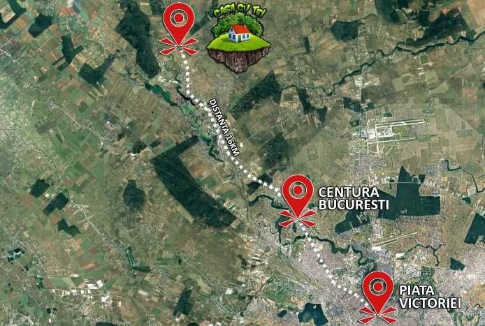 Teren intravilan 741 mp – Casa cu Tei 2, Cocani / Crevedia