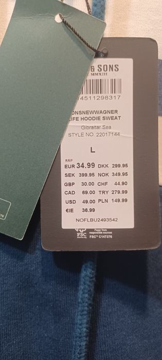 Суитчер-худи ONLY & SONS