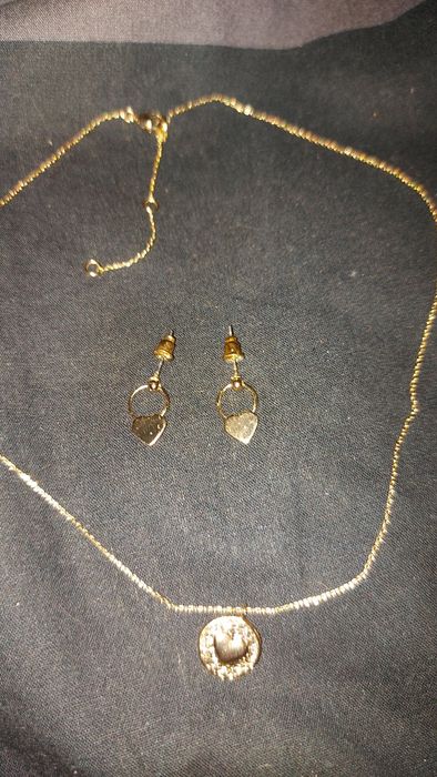 Комплект колие с обици