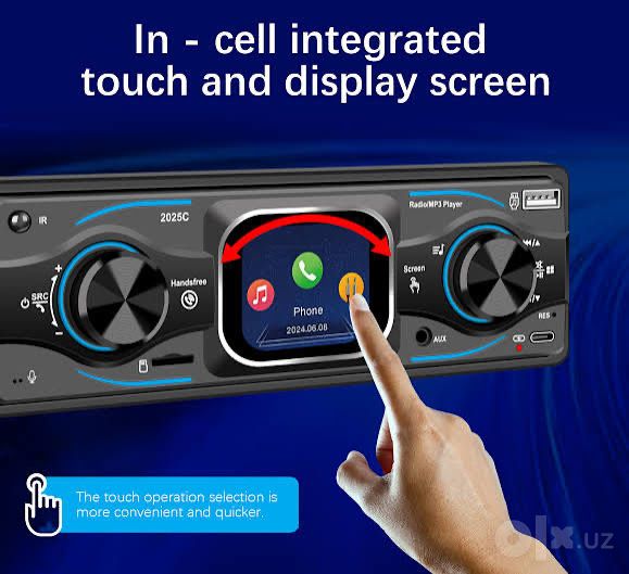 Pioneer avto magnitafon yangi madeli sensro ekranli juda ko’p funksiya