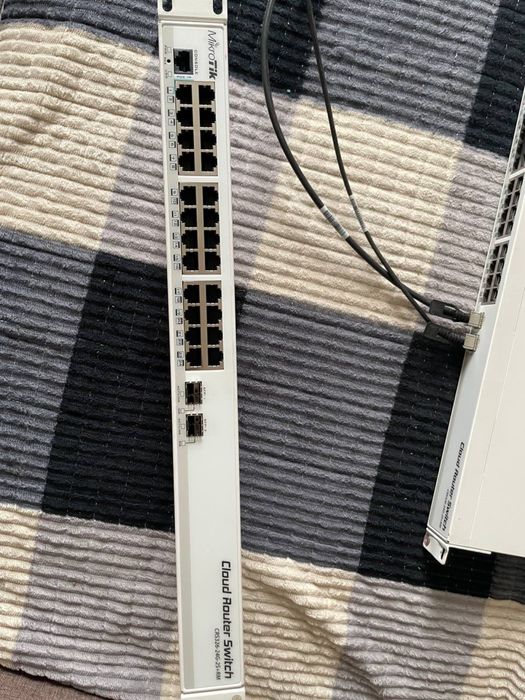 продам коммутатор Mikrotik CSS326-24G-2S+RM
