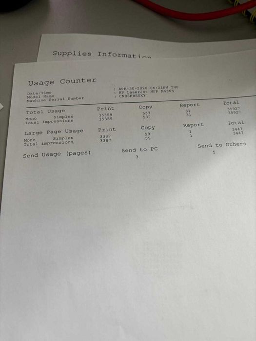 Imprinanta HP Laser Jet MFP M436n A4/A3