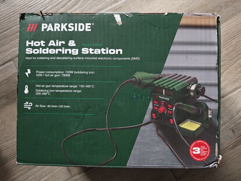 Stație de lipit cu aer cald PARKSIDE PHLS 745 B1«