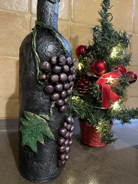 Sticle vin decorate manual