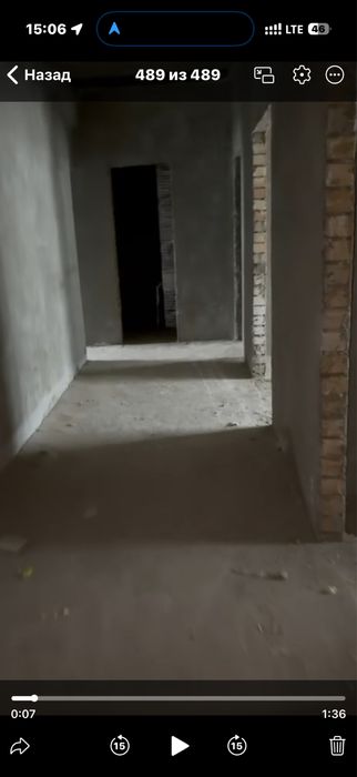 Каартира 3х комнатная 9 этаж