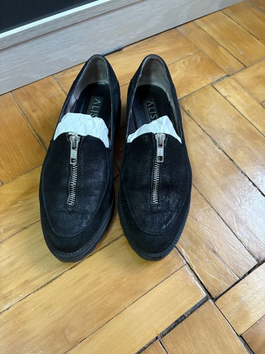 Pantofi aliss collection piele intoarsa