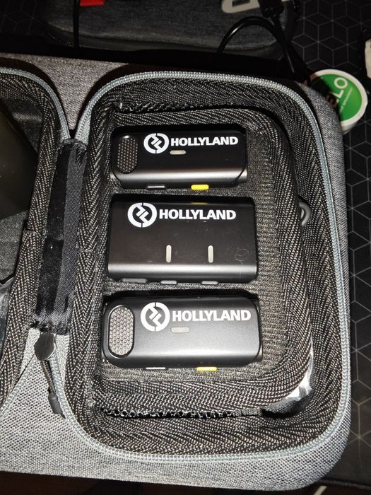 Hollyland LARK M1 Duo microfoane wireless 2 persoane + charging case – NOU