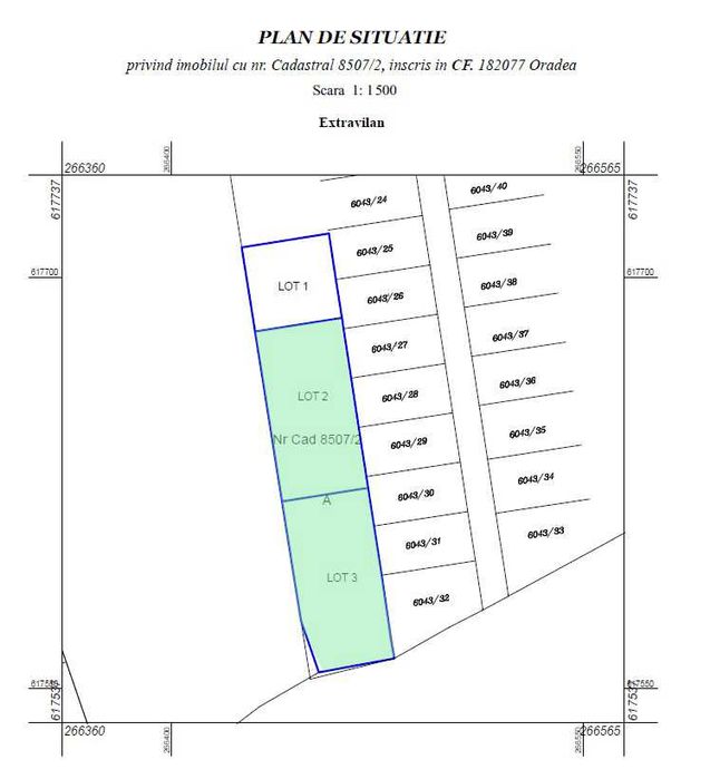 Teren in cartierul Grigorescu langa padure