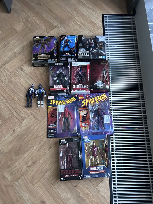 Фигурки marvel tmnt fnaf spider man человек паук