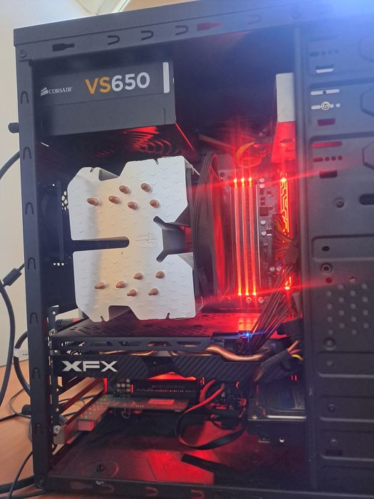 Pc gaming Intel I7-7700k+RX580 8GB+24 GB RAM