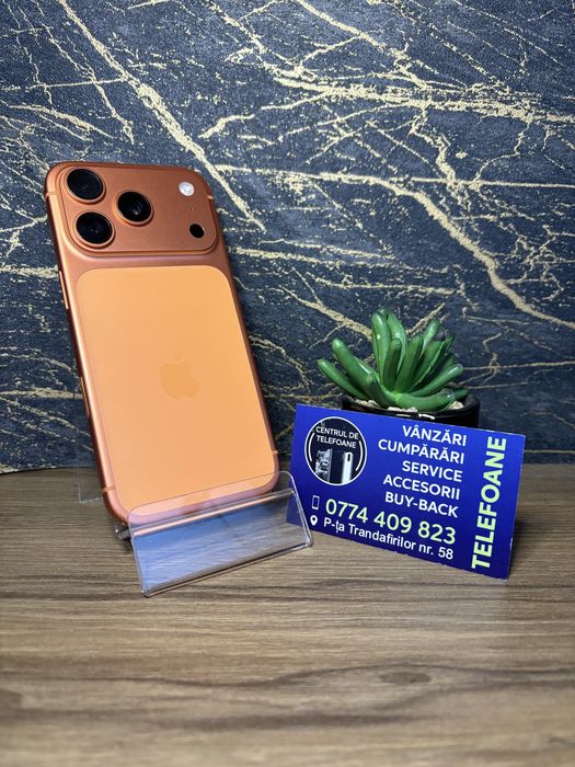 Iphone 17 Pro 256Gb Cosmic Orange / Garantie 2 ani Centrul de Telefoane / Rate