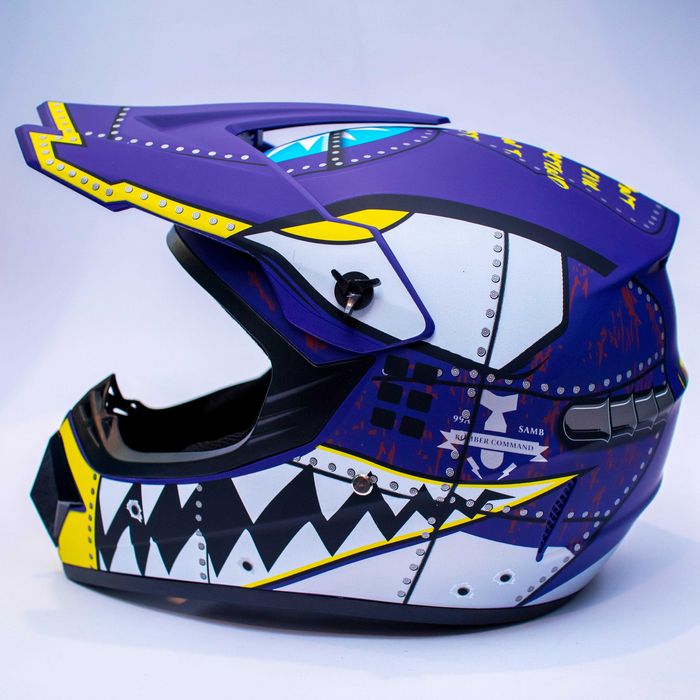 Каска подходяща за мотокрос , планински велосипед , ел. тротинетка