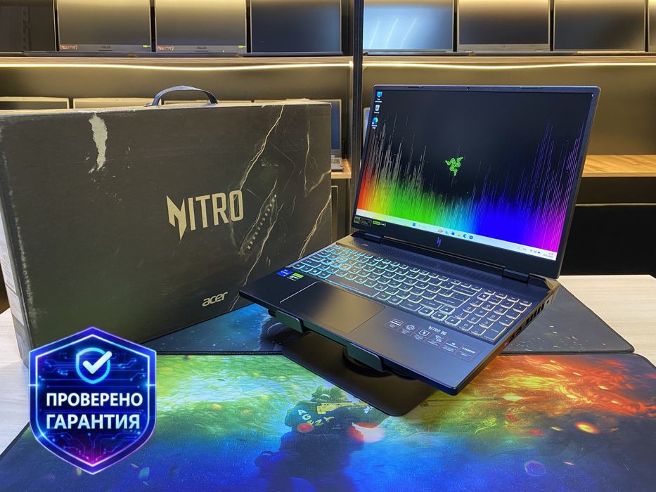МОЩНЫЙ Игровой Ноутбук ACER NITRO 16 Core i5-13500H/16GB/RTX 4050 6GB