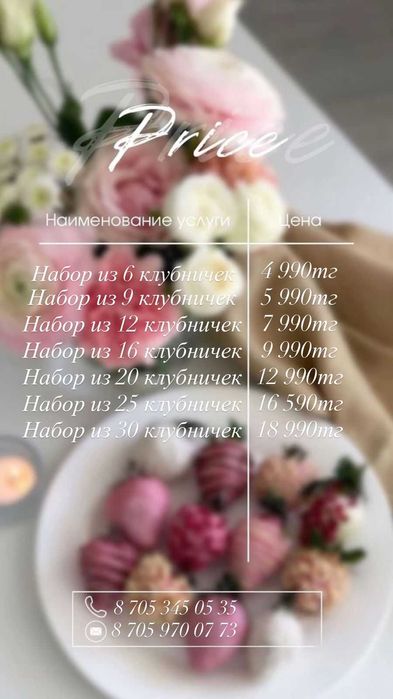 Клубника шоколад