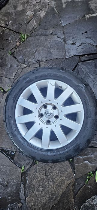 5/114.3/17 hyundai santa fe ix35 резервна джанта с гума  за хюндай 17 цола