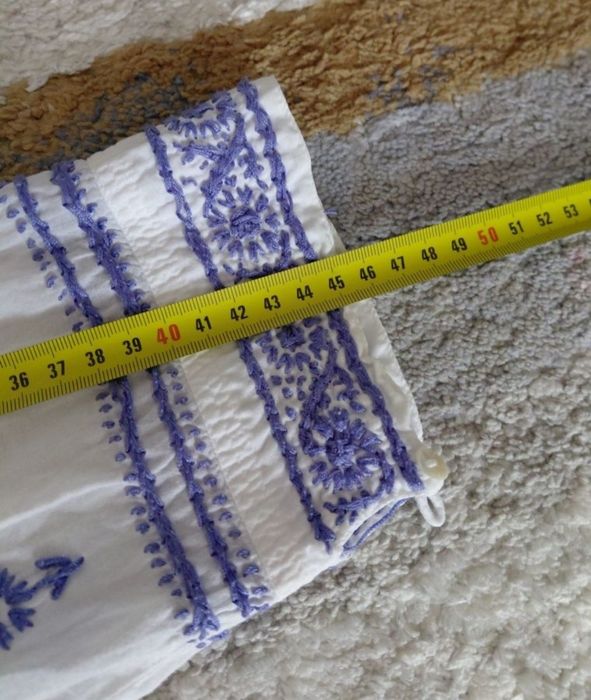 Cămașă ie cusută manual tip rochie