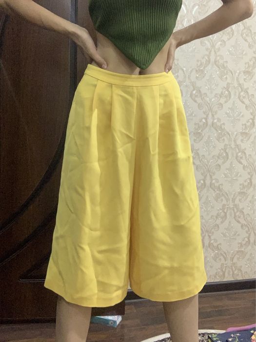 Брюки укороченные