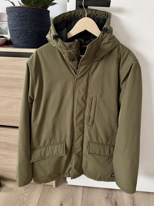 Geaca Parka LEVIS cu Gluga Verde Barbati | Marime M