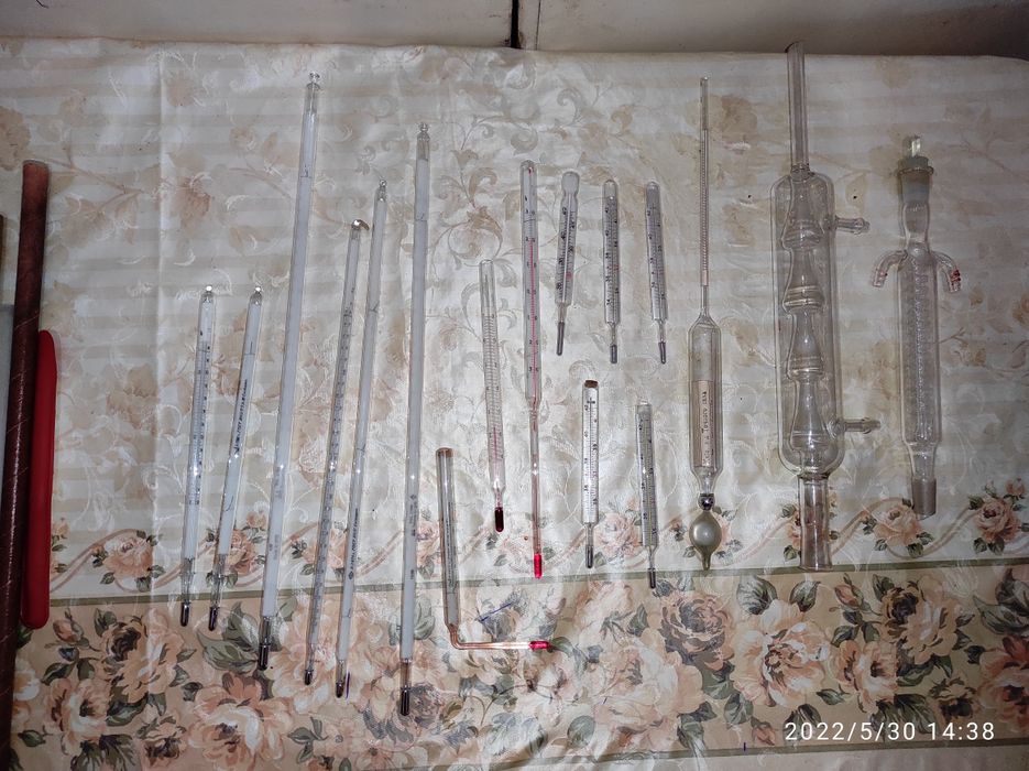 Градусники лабораторные, производства СССР. Новые.